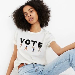 Madewell Vote Graphic Tomboy Tee